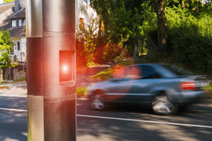 Auf der B180 kommen Blitzer als mobile oder feste Variante vor.