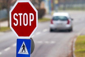 Stoppschild überfahren: Und jetzt?