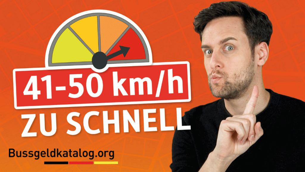 Dieses Video erklärt, womit Sie bei 41 km/h zu schnell rechnen sollten.