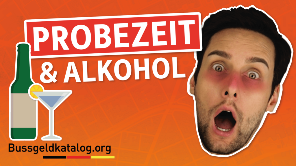 Alkohol in der Probezeit - Regeln und Strafen im Video erklärt.