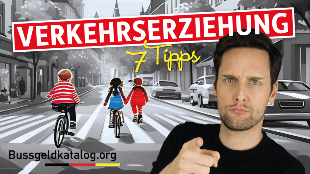 Nützliche Tipps für die Verkehrserziehung von Kindern im Video zusammengefasst.